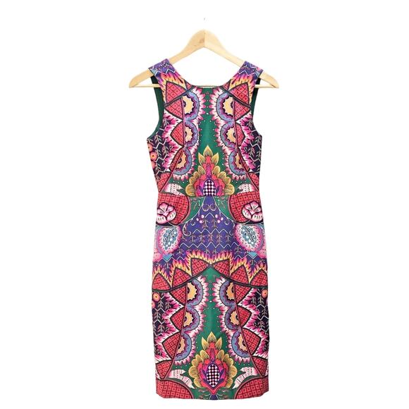 Anthropologie Maeve Kaleidoscope Column Dress 0 - Picture 1 of 12